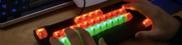 Student manipulates a KK-1 control surface. 
